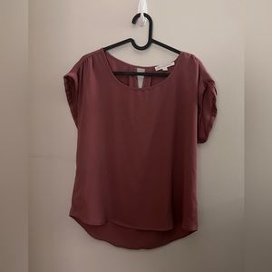 Olive + Oak blush color blouse